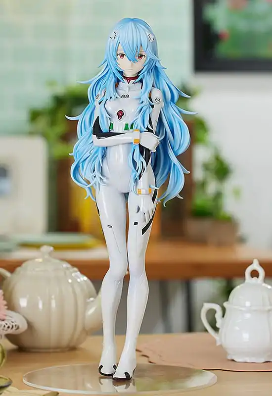 Rebuild of Evangelion Pop Up Parade XL PVC soška Rei Ayanami: Long Hair Ver. 38 cm fotografii produktu