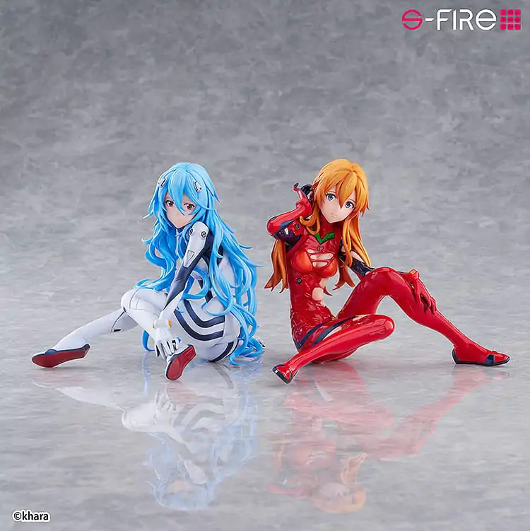 Rebuild of Evangelion S-Fire PVC socha 1/7 Asuka Langley 12 cm fotografii produktu