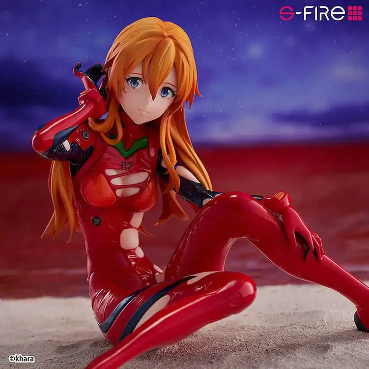 Rebuild of Evangelion S-Fire PVC socha 1/7 Asuka Langley 12 cm fotografii produktu