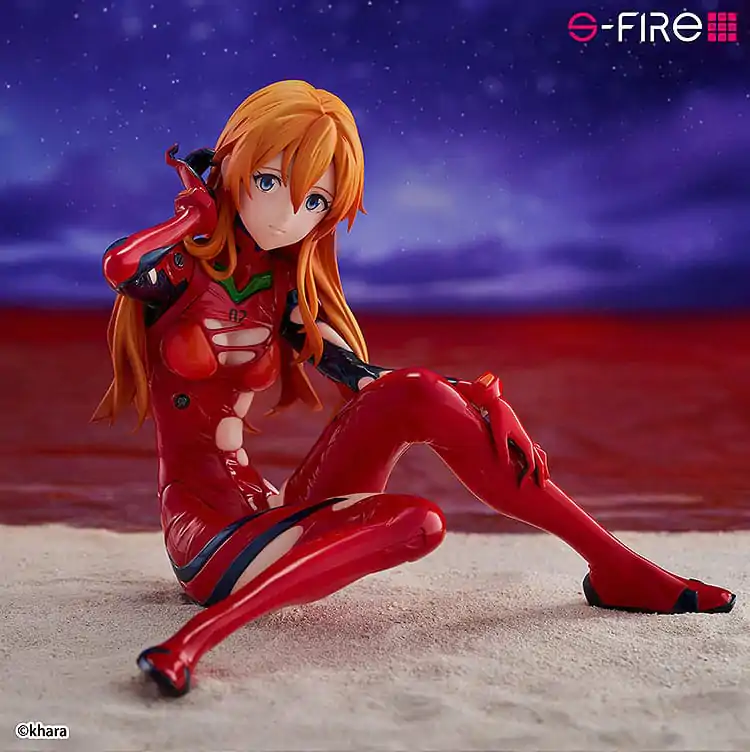 Rebuild of Evangelion S-Fire PVC socha 1/7 Asuka Langley 12 cm fotografii produktu
