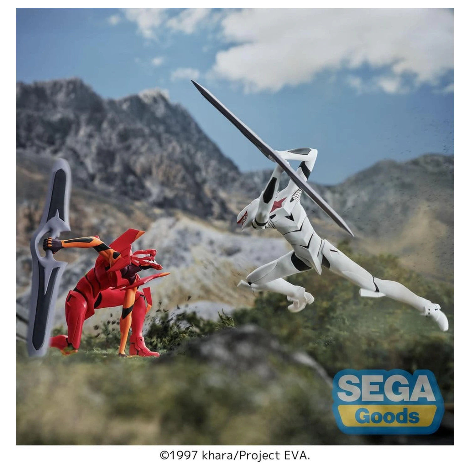 Rebuild of Evangelion XrossLink PVC Figurka The End of Evangelion EVA Mass Production Model 18 cm fotografii produktu