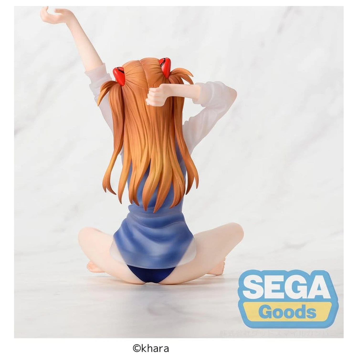 Rebuild of Evangelion Yumemirize PVC figurka Asuka Shikinami Langley v školních plavkách, 16 cm fotografii produktu