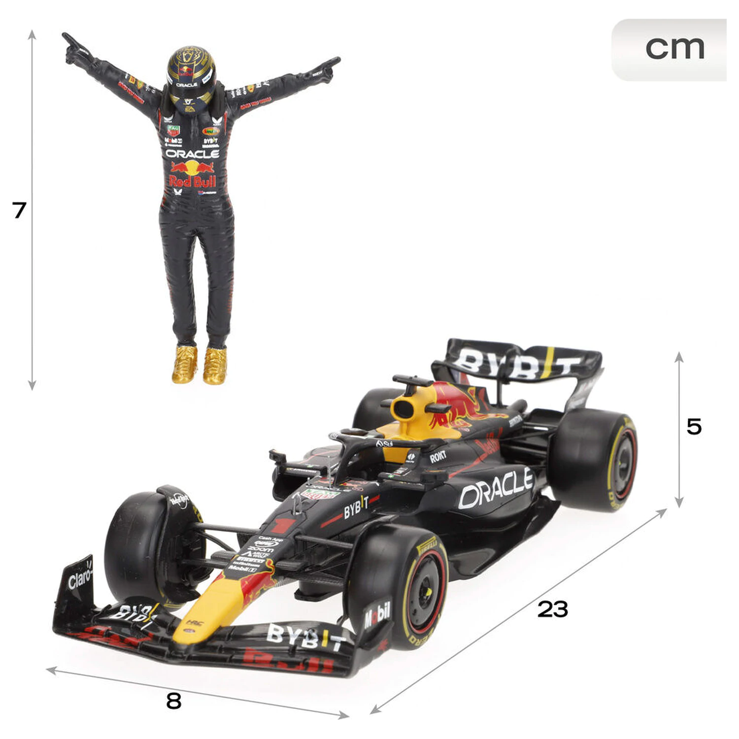 Red Bull F1 2023 Max Verstappen auto fotografii produktu