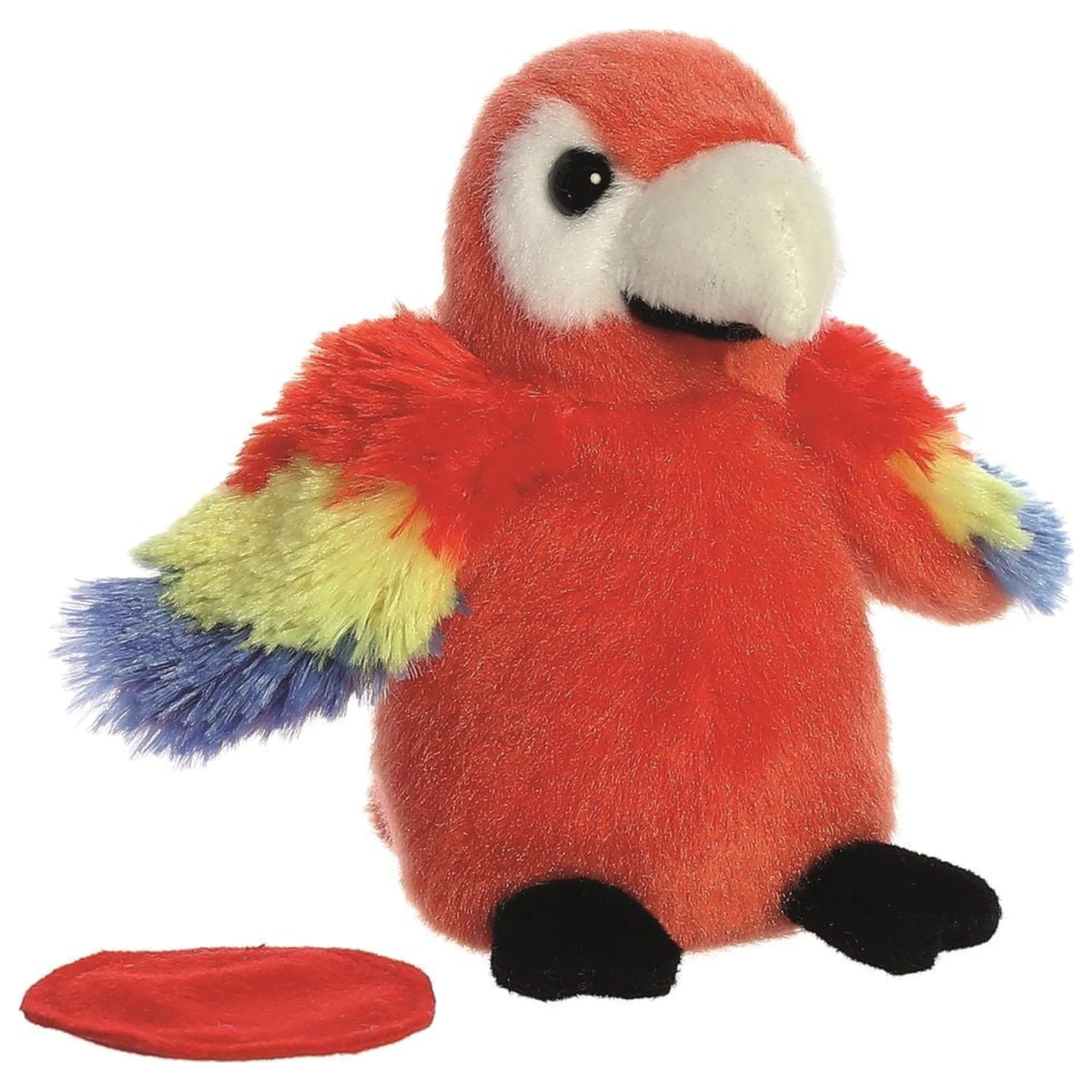 Plyšová hračka Red Parrot 15 cm fotografii produktu