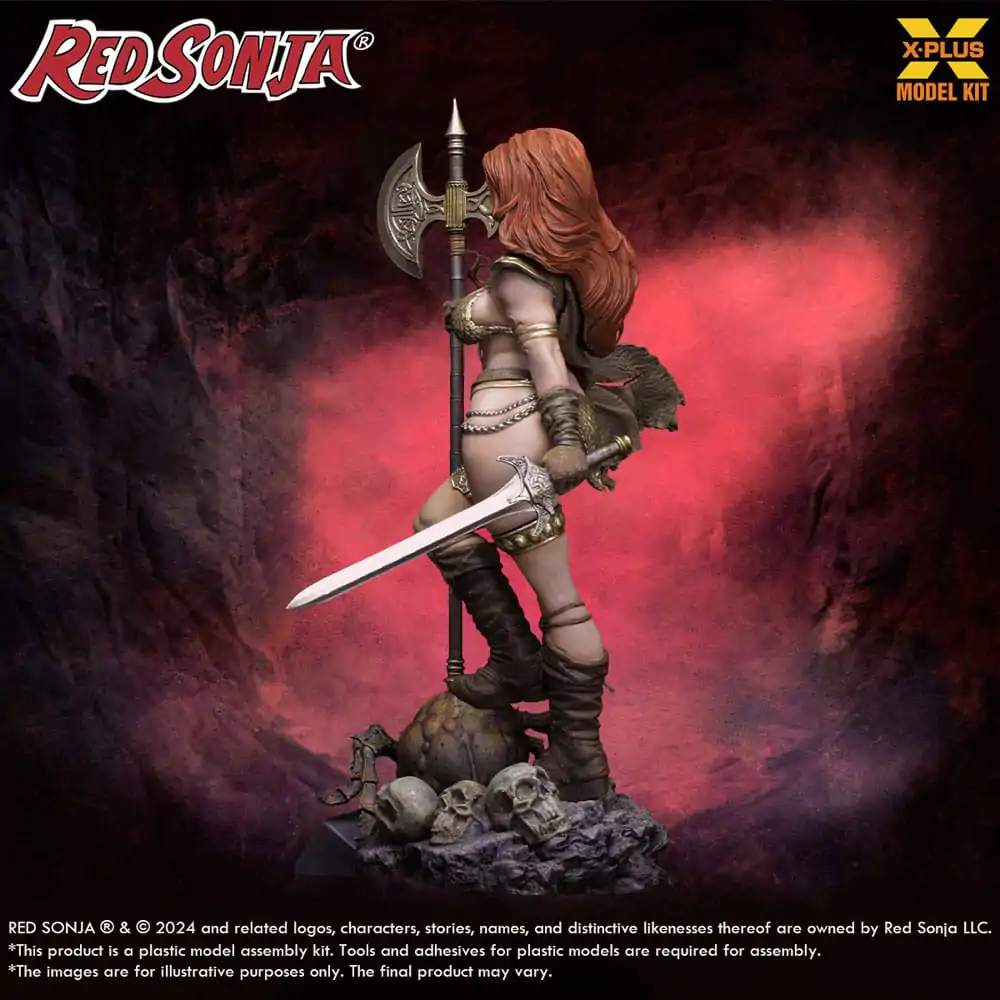 Red Sonja Plastic Model Kit 1/8 Red Sonja 27 cm fotografii produktu