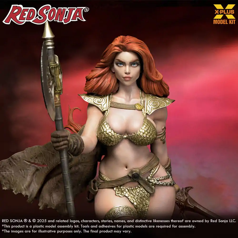 Red Sonja plastová stavebnice 1/8 Red Sonja reissue 27 cm fotografii produktu