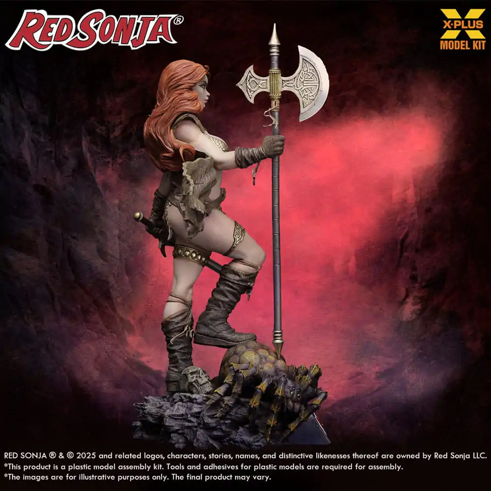 Red Sonja plastová stavebnice 1/8 Red Sonja reissue 27 cm fotografii produktu