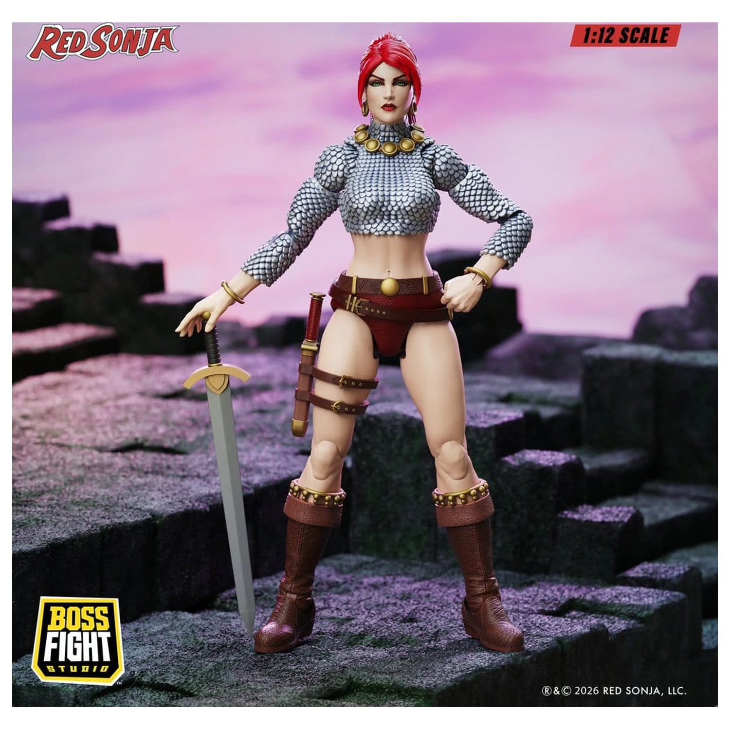 Red Sonja Epic H.A.C.K.S. Akční figurka v měřítku 1/12 Immortal Red Sonja fotografii produktu