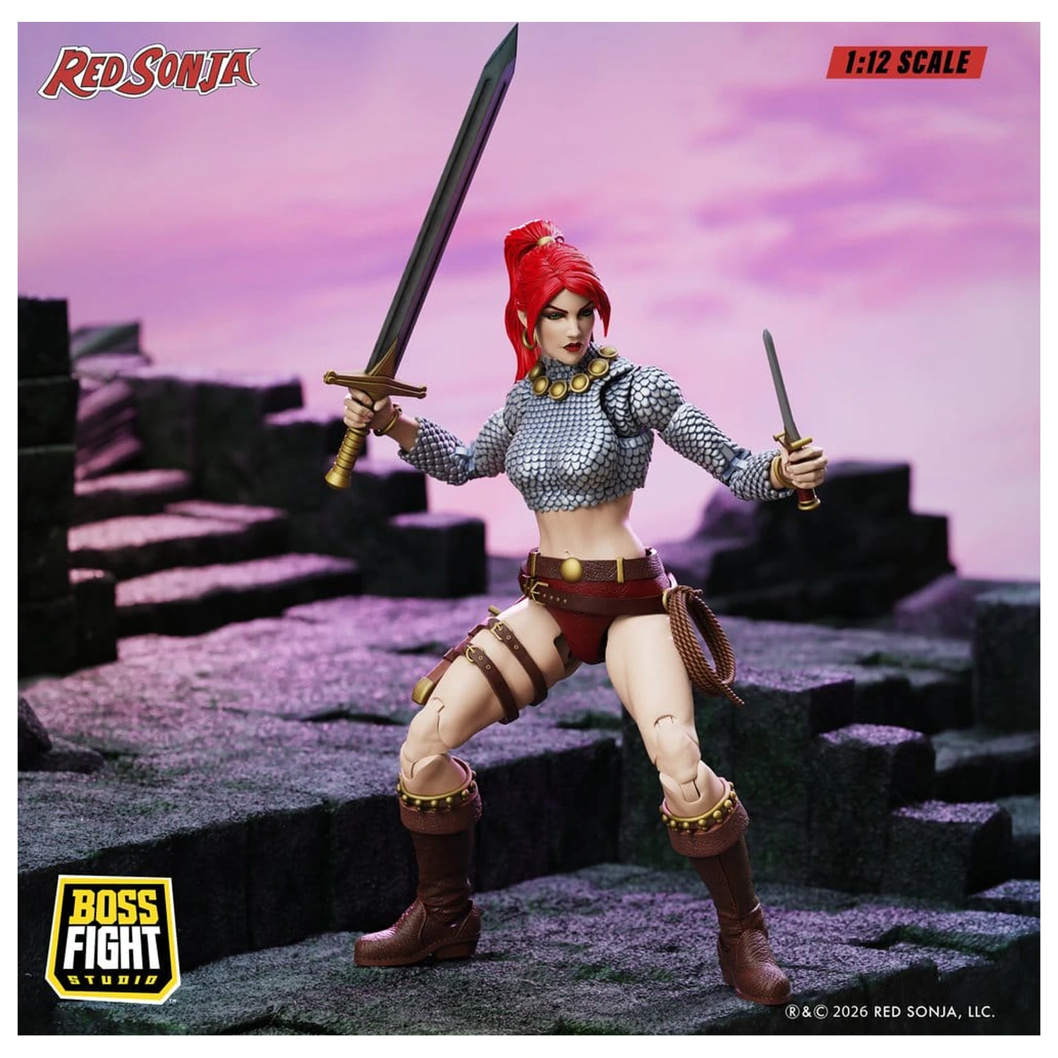 Red Sonja Epic H.A.C.K.S. Akční figurka v měřítku 1/12 Immortal Red Sonja fotografii produktu