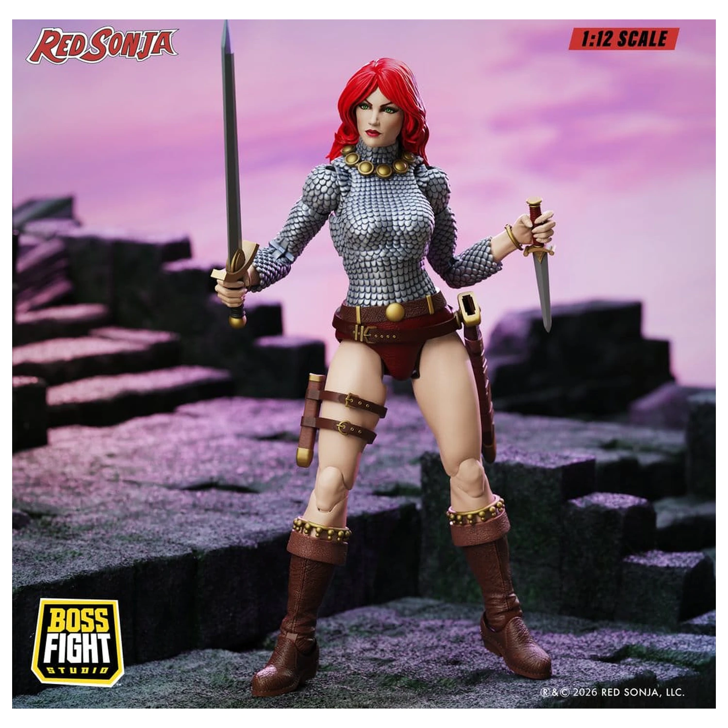 Red Sonja Epic H.A.C.K.S. Akční figurka v měřítku 1/12 Immortal Red Sonja fotografii produktu