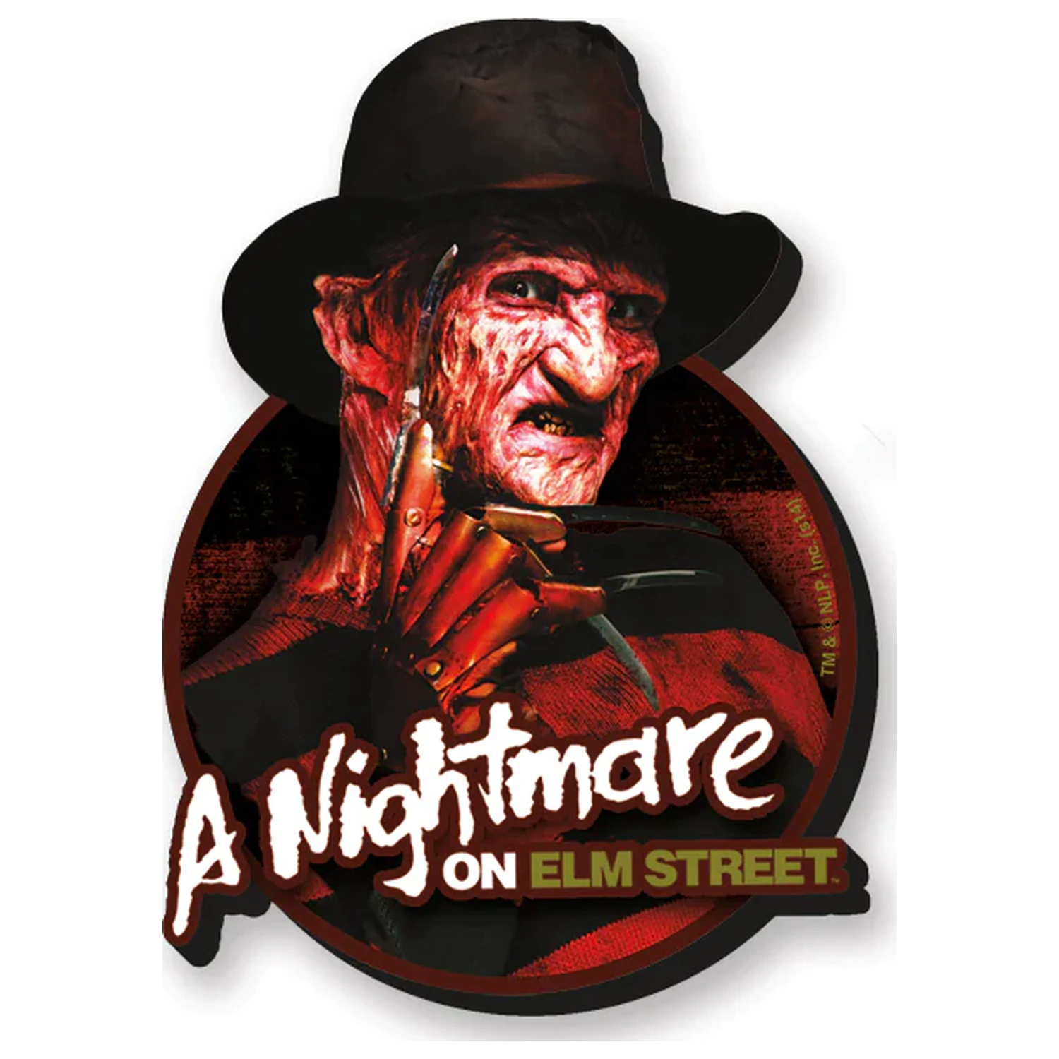 A Nightmare on Elm Street Freddy Hrubá Magnetka fotografii produktu