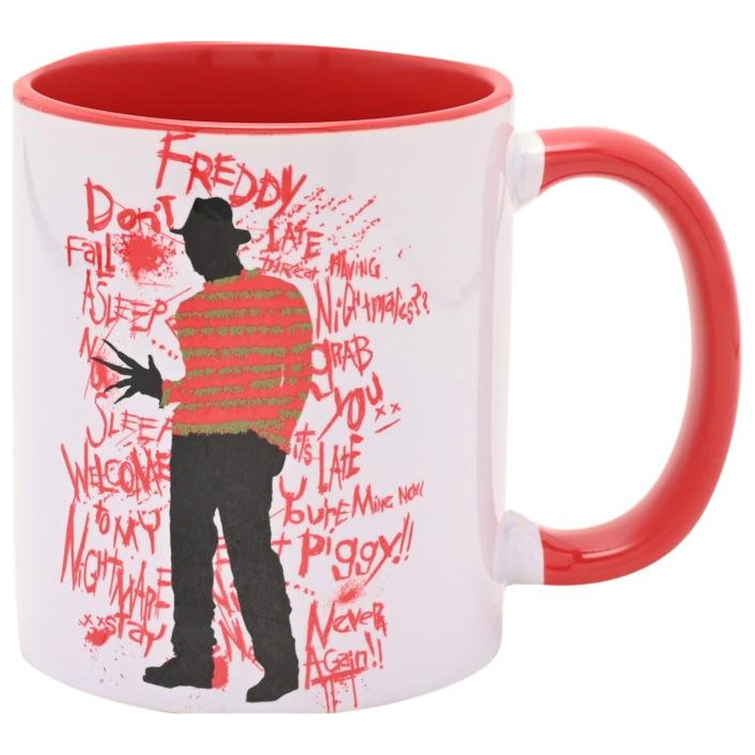 A Nightmare on Elm Street Freddy Krueger hrnek s barevným vnitřkem 325ml fotografii produktu