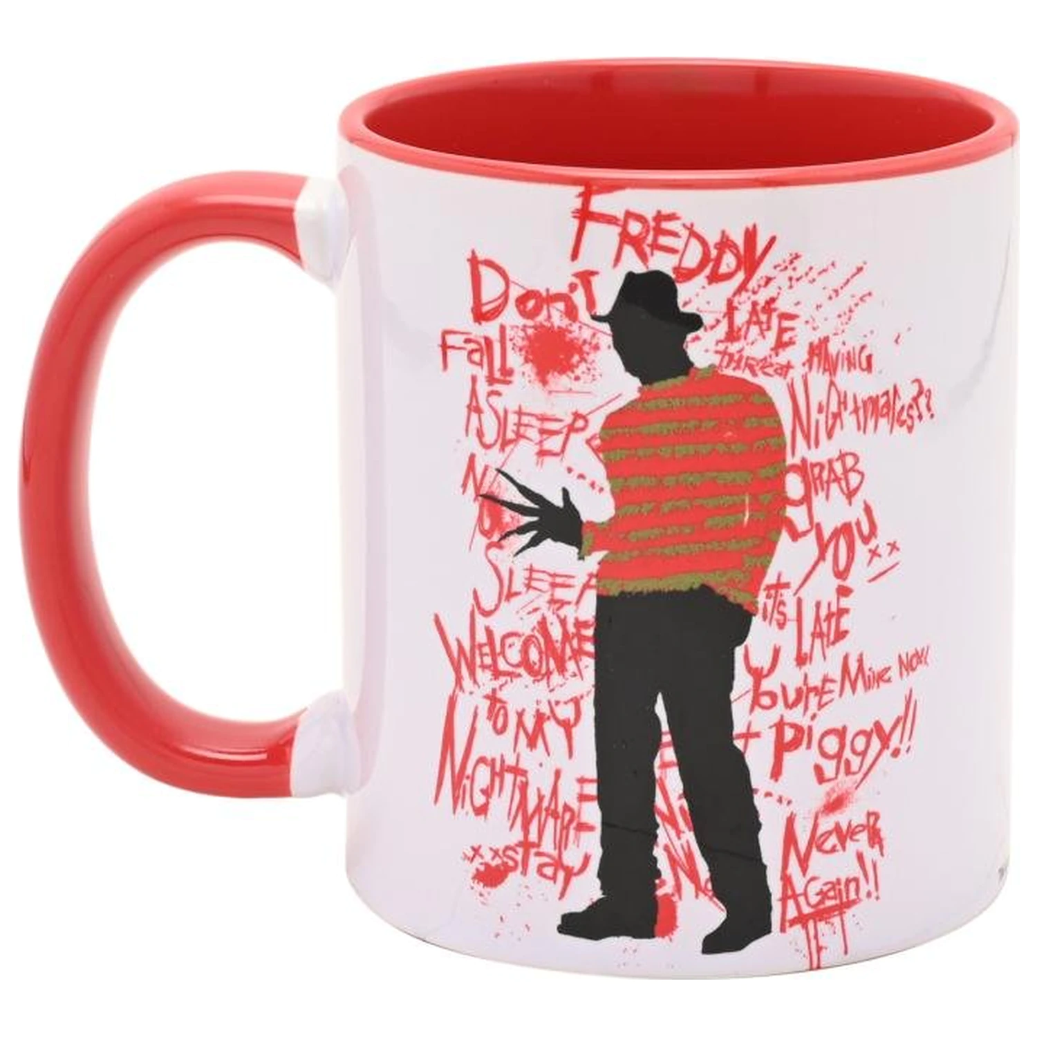 A Nightmare on Elm Street Freddy Krueger hrnek s barevným vnitřkem 325ml fotografii produktu