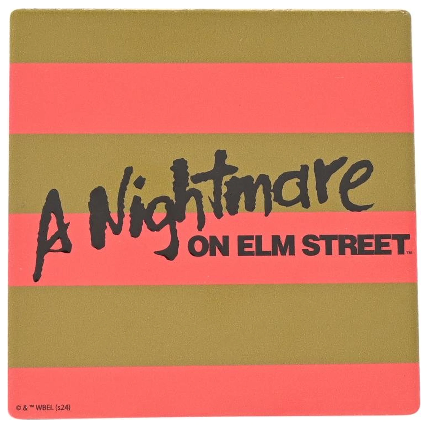 A Nightmare on Elm Street Freddy Stripes keramická čtvercová podložka pod hrnek fotografii produktu