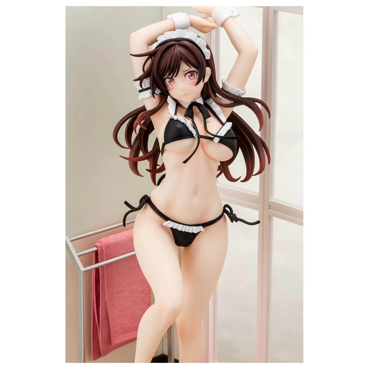 Rent-A-Girlfriend PVC Soška 1/6 Chizuru Mizuhara Maid Bikini ni Okigae 30 cm fotografii produktu