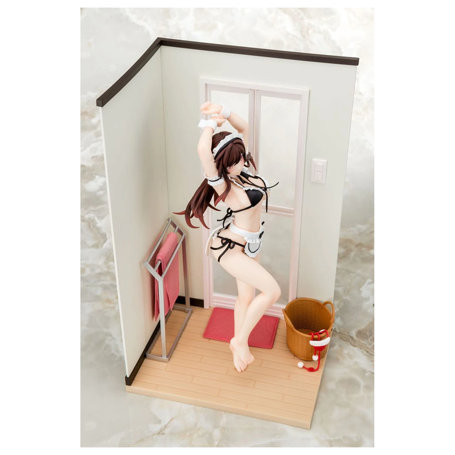 Rent-A-Girlfriend PVC Soška 1/6 Chizuru Mizuhara Maid Bikini ni Okigae 30 cm fotografii produktu