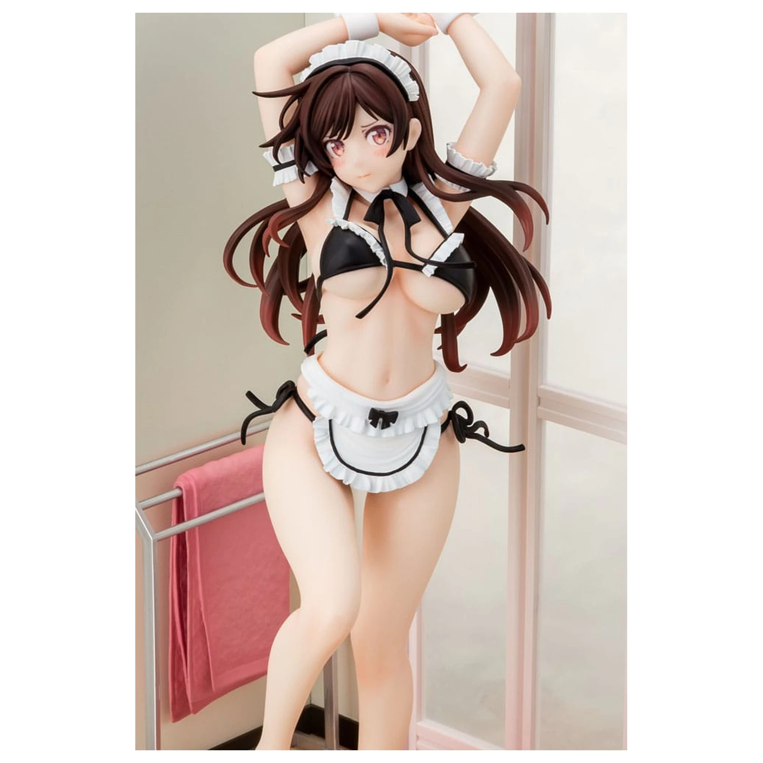 Rent-A-Girlfriend PVC Soška 1/6 Chizuru Mizuhara Maid Bikini ni Okigae 30 cm fotografii produktu