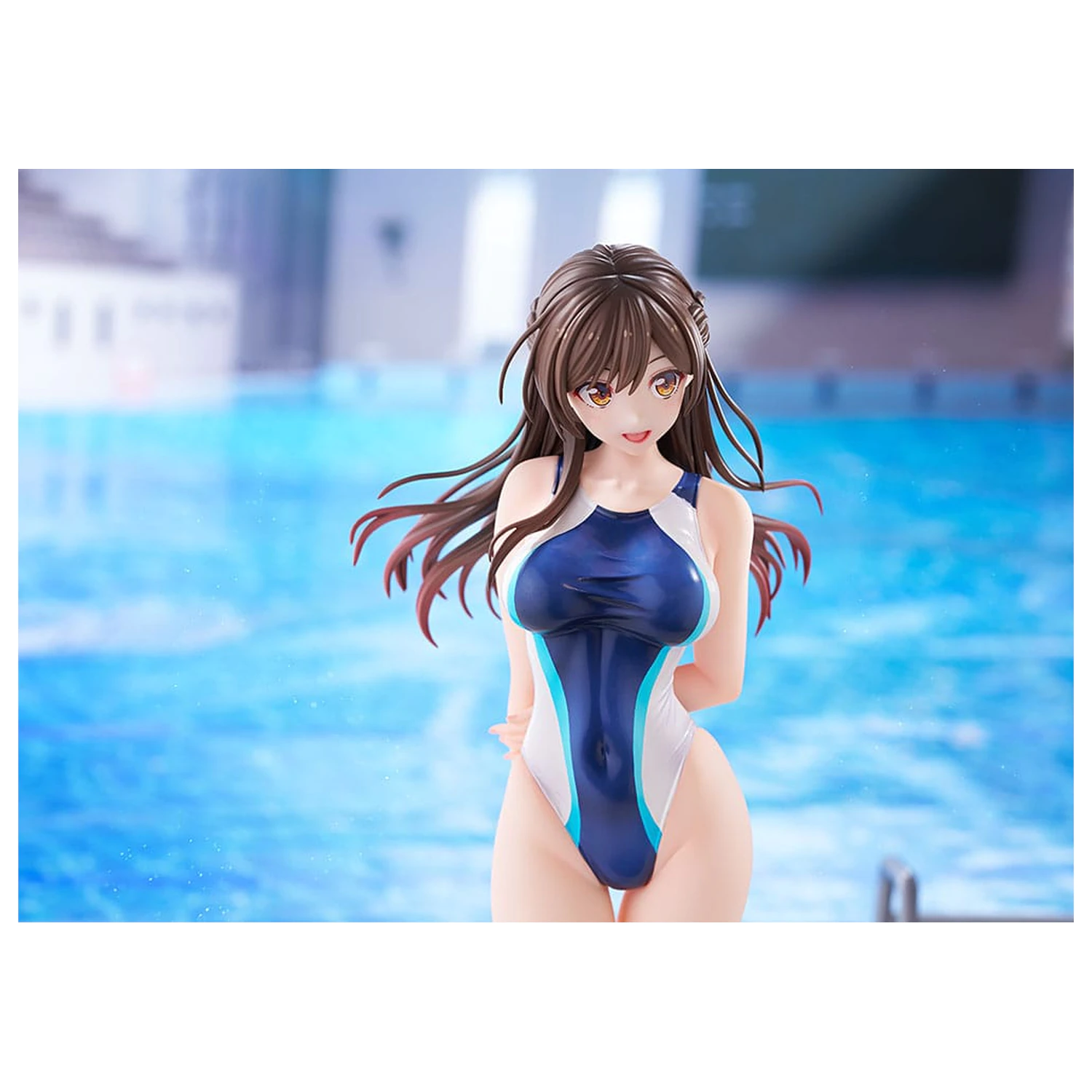 Rent-a-Girlfriend PVC Socha 1/7 Chizuru Mizuhara Light Blue Line Swimwear Ver. 25 cm fotografii produktu