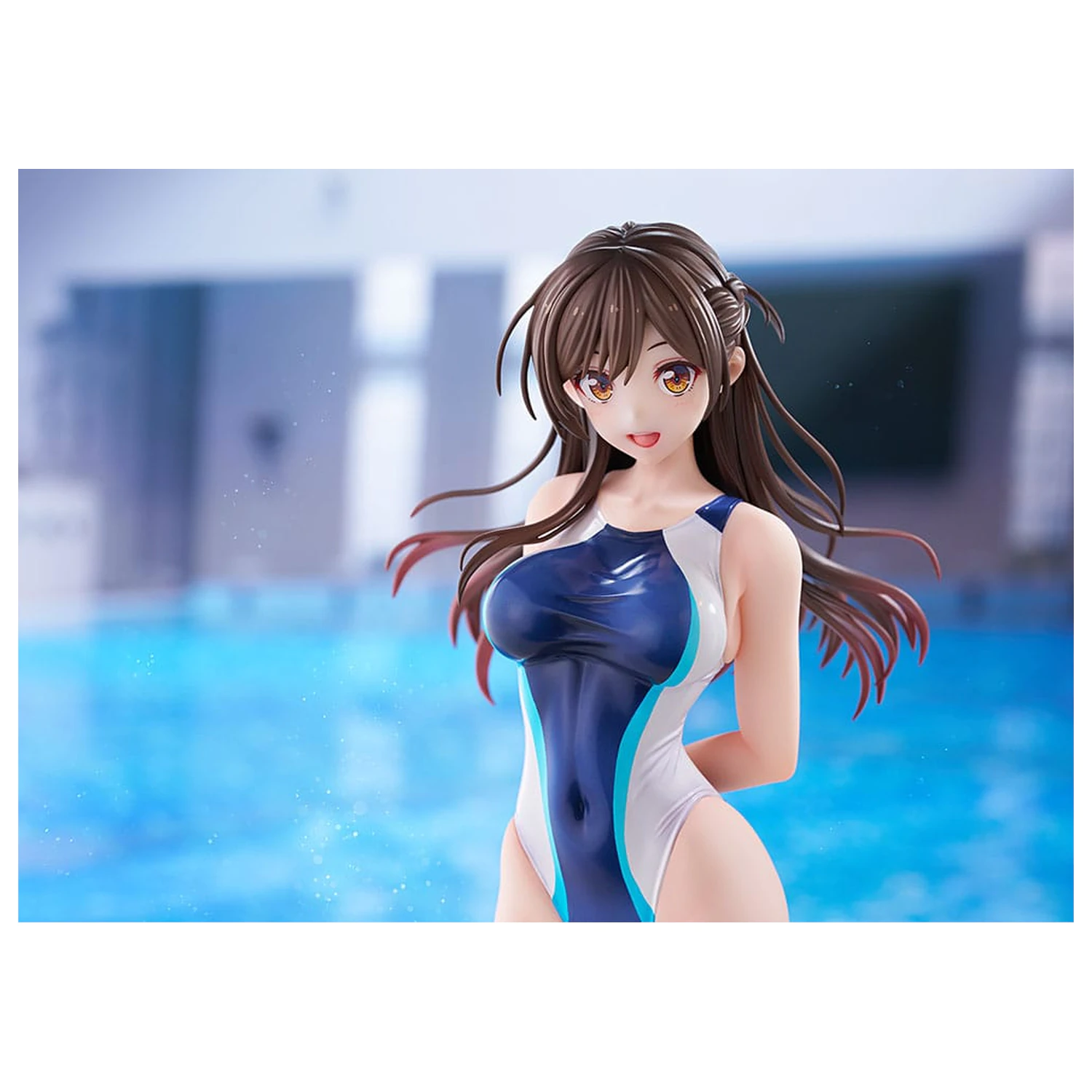 Rent-a-Girlfriend PVC Socha 1/7 Chizuru Mizuhara Light Blue Line Swimwear Ver. 25 cm fotografii produktu