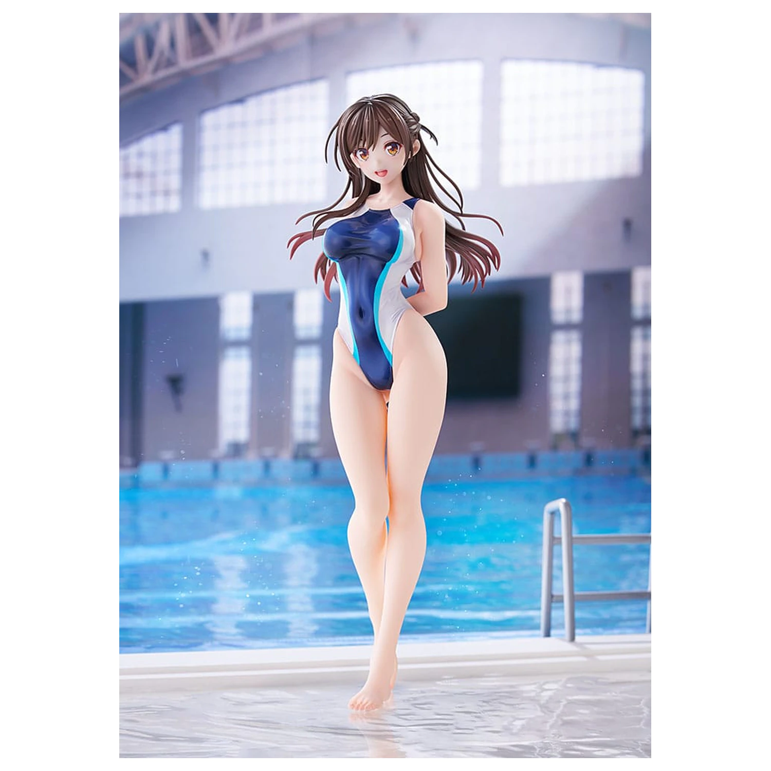 Rent-a-Girlfriend PVC Socha 1/7 Chizuru Mizuhara Light Blue Line Swimwear Ver. 25 cm fotografii produktu