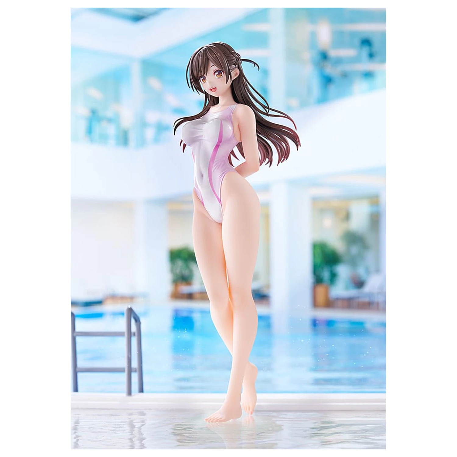 Rent-a-Girlfriend PVC Socha 1/7 Chizuru Mizuhara Pink Line Swimwear Ver. 25 cm fotografii produktu