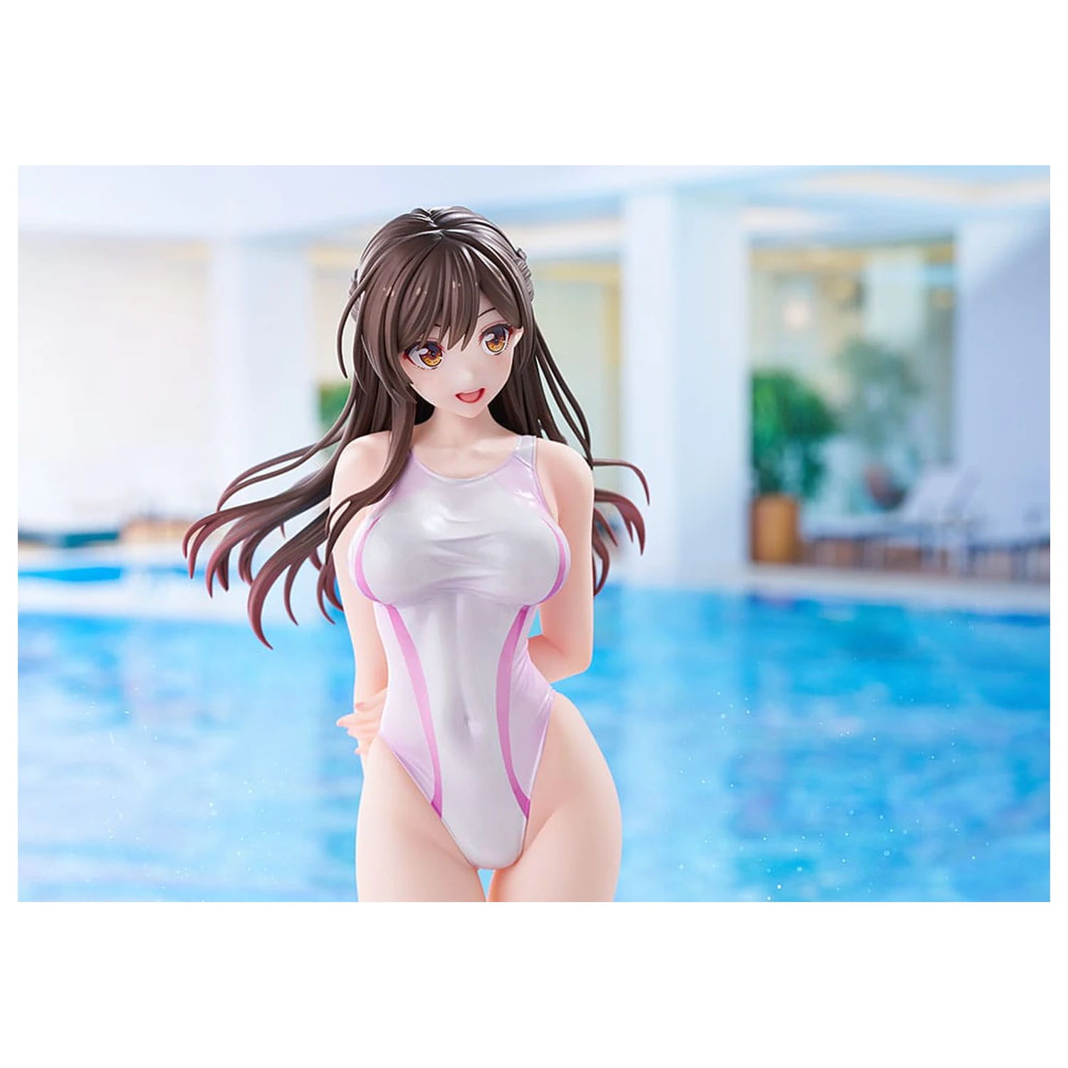 Rent-a-Girlfriend PVC Socha 1/7 Chizuru Mizuhara Pink Line Swimwear Ver. 25 cm fotografii produktu