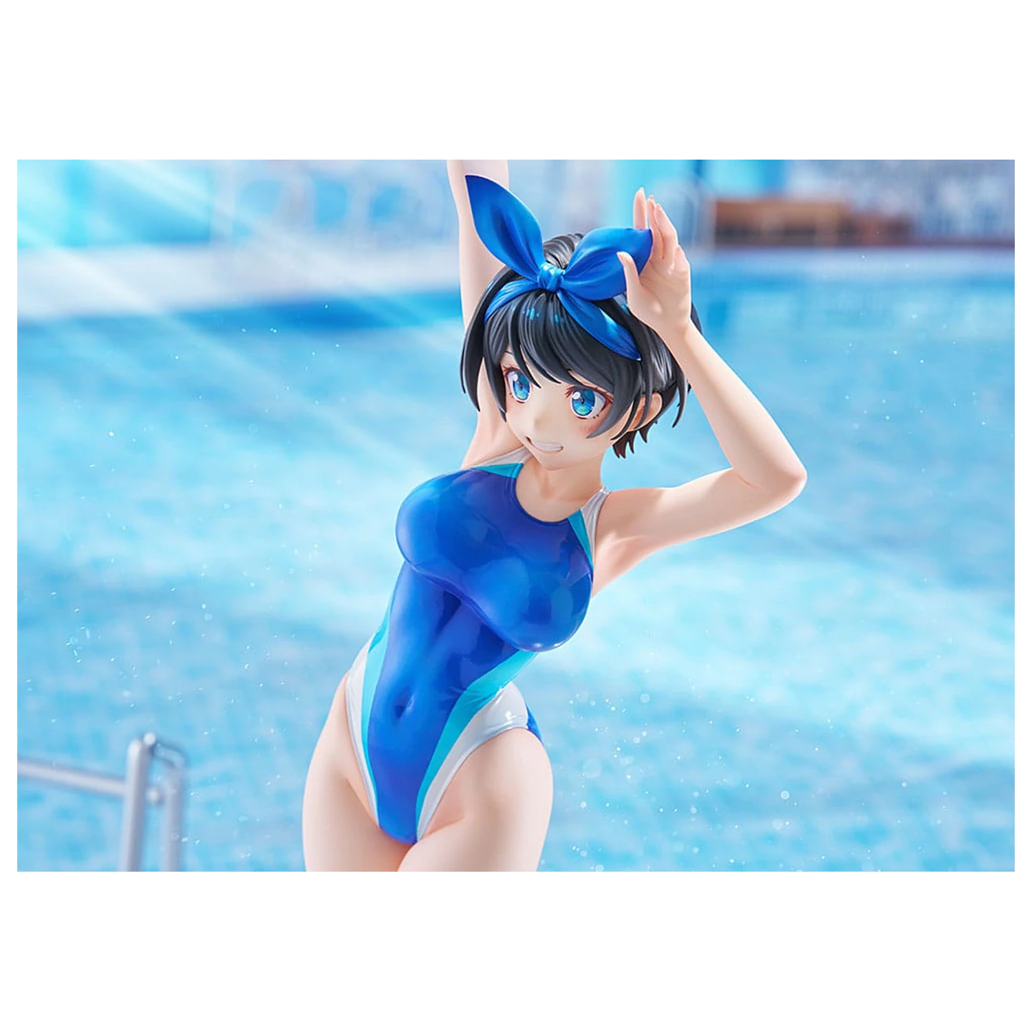 Rent-a-Girlfriend PVC Socha 1/7 Ruka Sarashina Competition Swimsuit Ver. 29 cm fotografii produktu