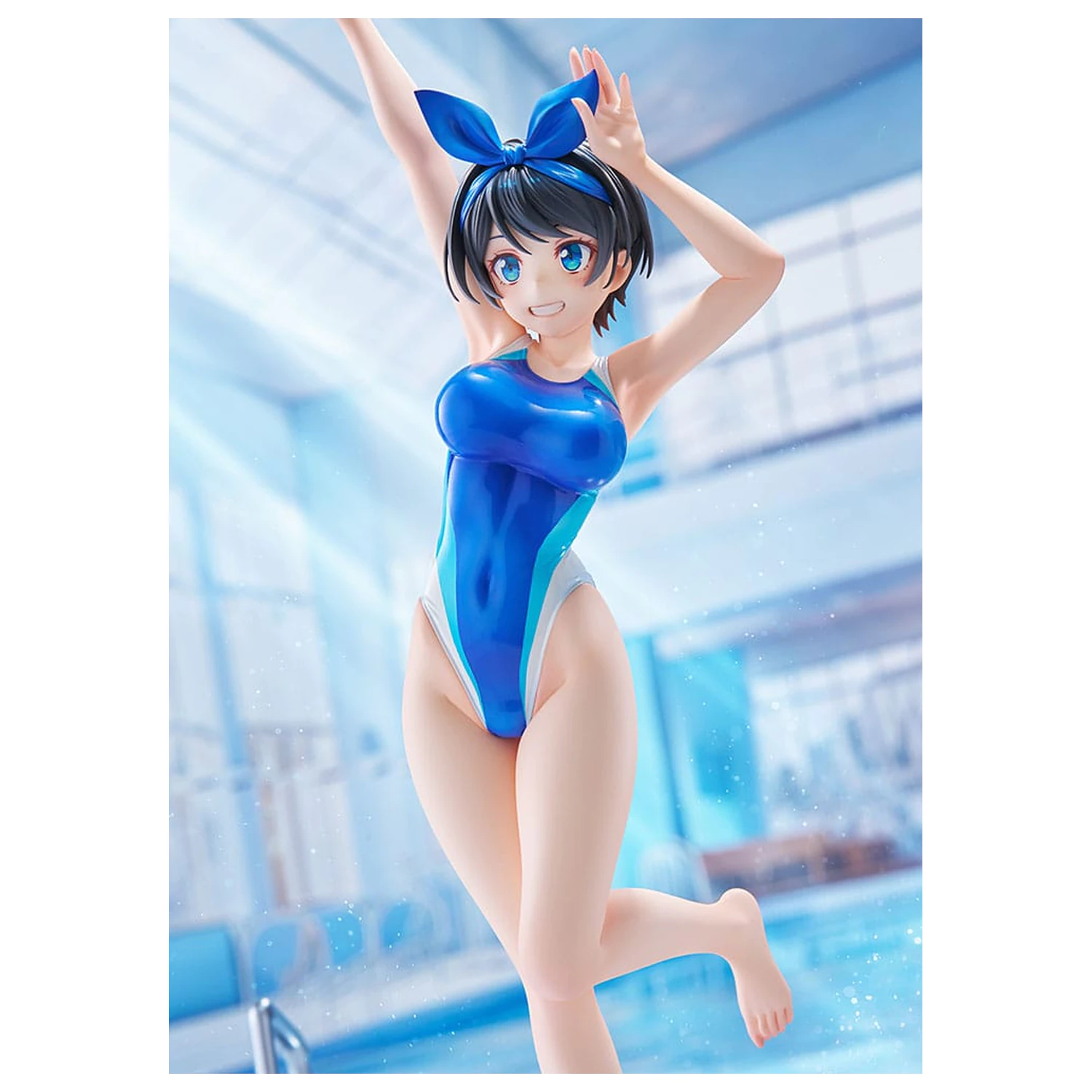 Rent-a-Girlfriend PVC Socha 1/7 Ruka Sarashina Competition Swimsuit Ver. 29 cm fotografii produktu