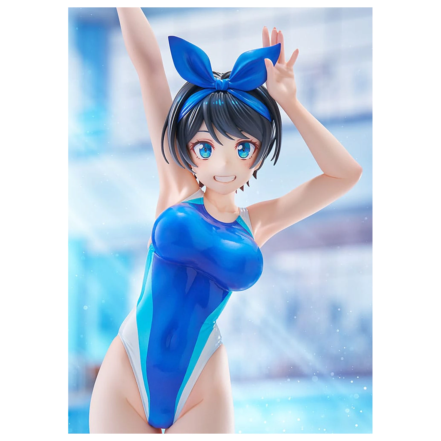 Rent-a-Girlfriend PVC Socha 1/7 Ruka Sarashina Competition Swimsuit Ver. 29 cm fotografii produktu