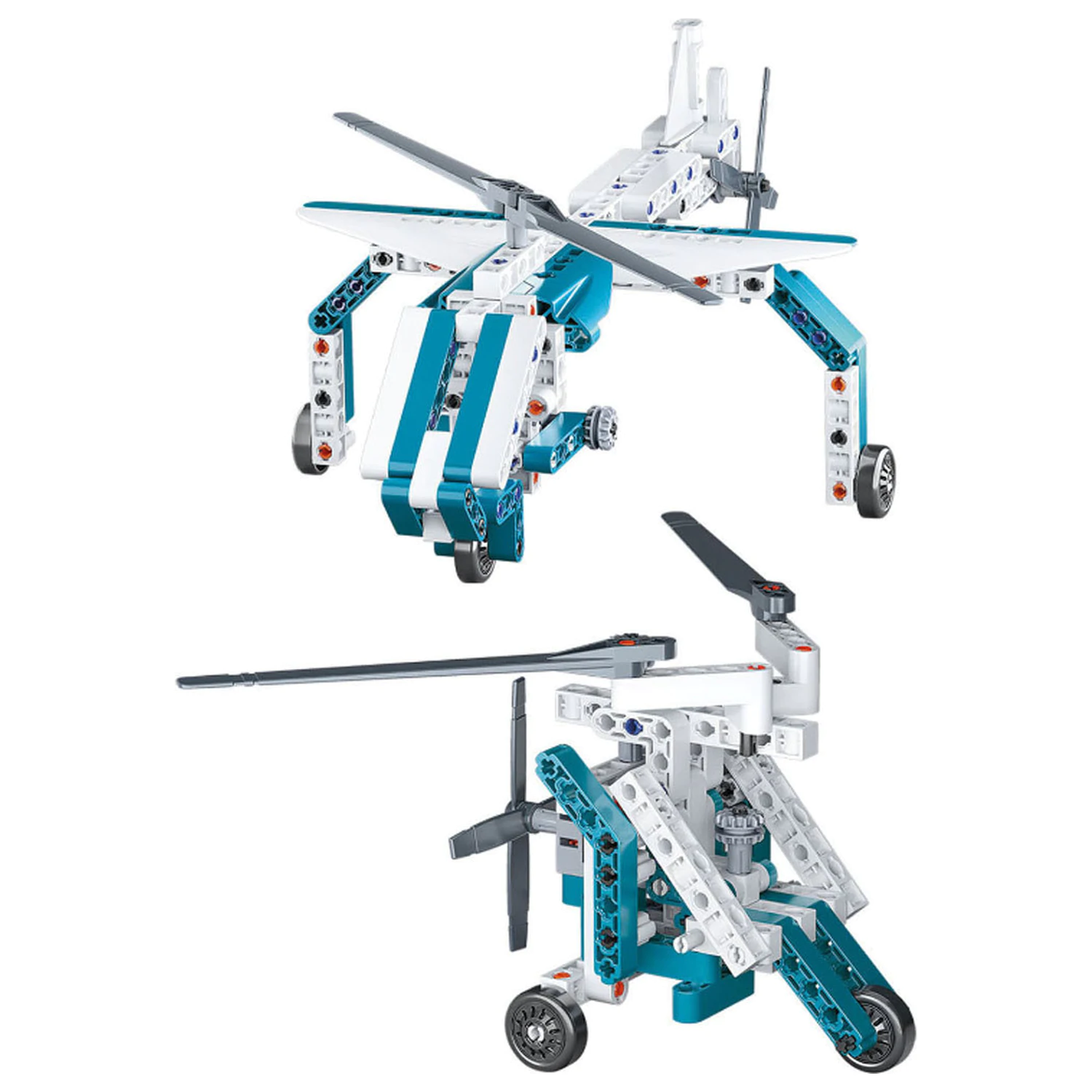 Mechanici letadel a helikoptér stavebnice 10 v 1 fotografii produktu