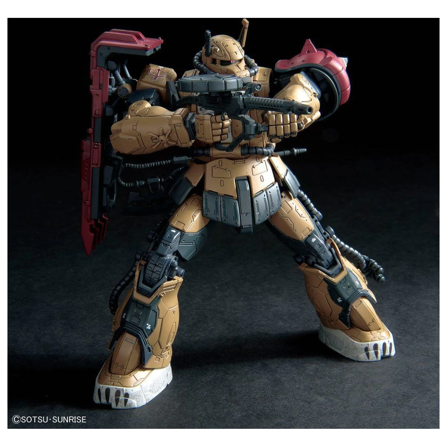 Requiem for Vengeance MS-06F Zaku II Type F Solari model kit HG 1/144 fotografii produktu