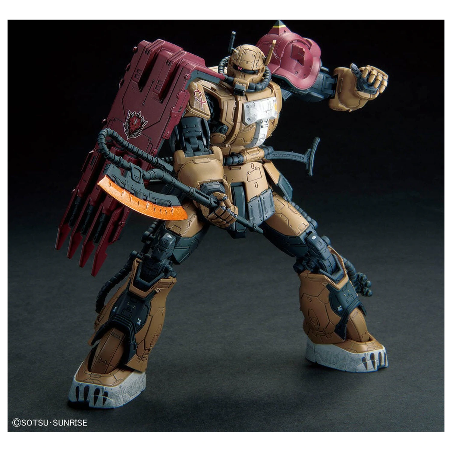 Requiem for Vengeance MS-06F Zaku II Type F Solari model kit HG 1/144 fotografii produktu