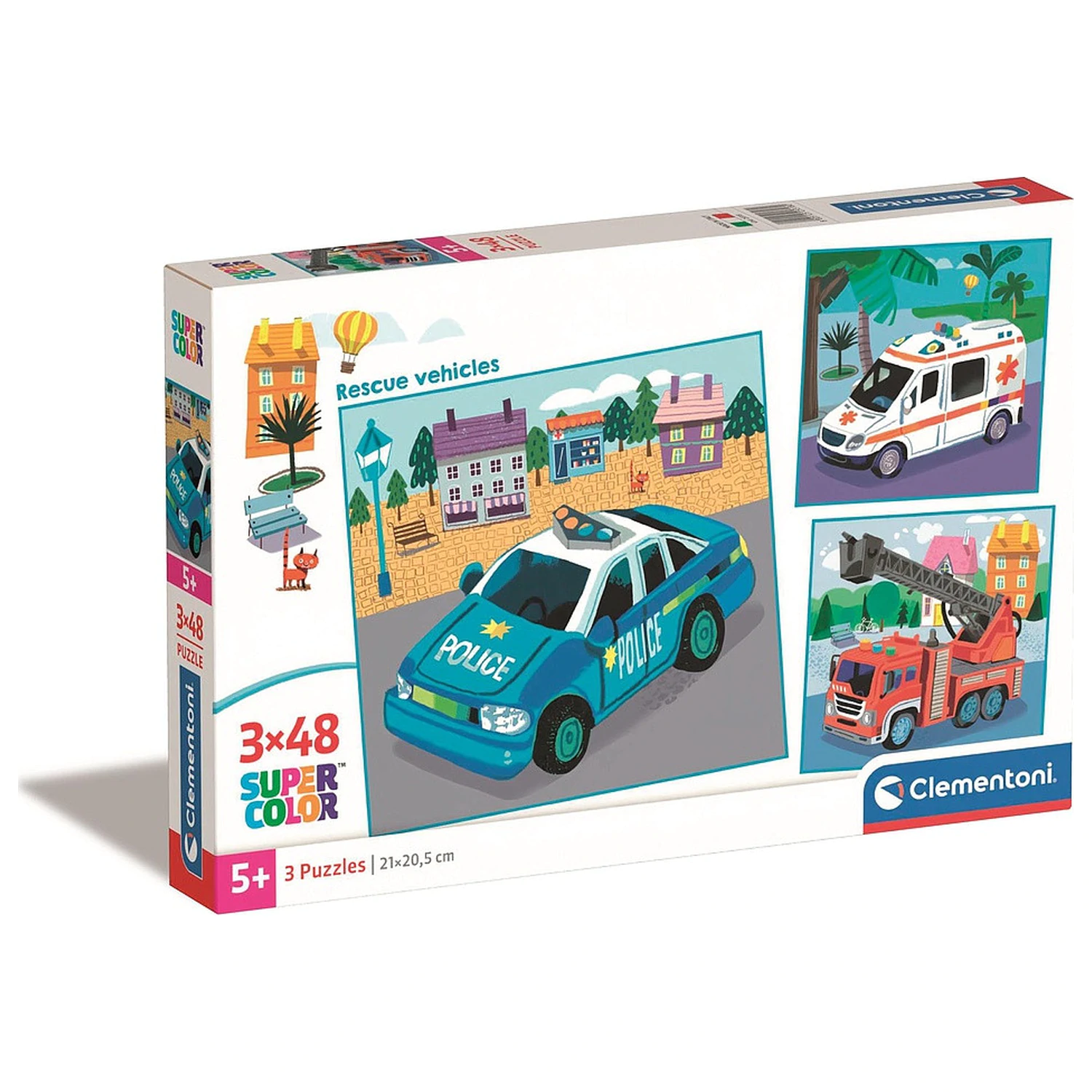 Rescue 3x48dílné puzzle fotografii produktu
