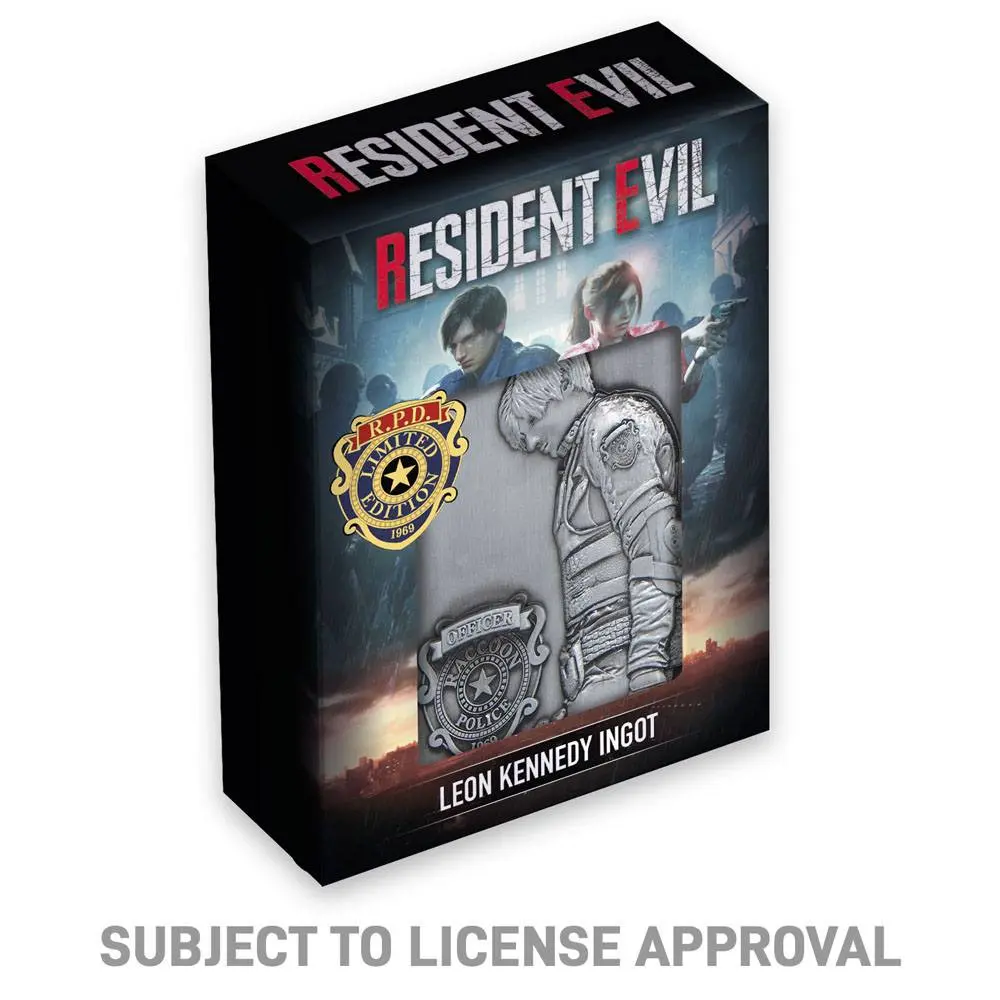 Sběratelská cihlička Resident Evil 2 Leon S. Kennedy Limited Edition fotografii produktu