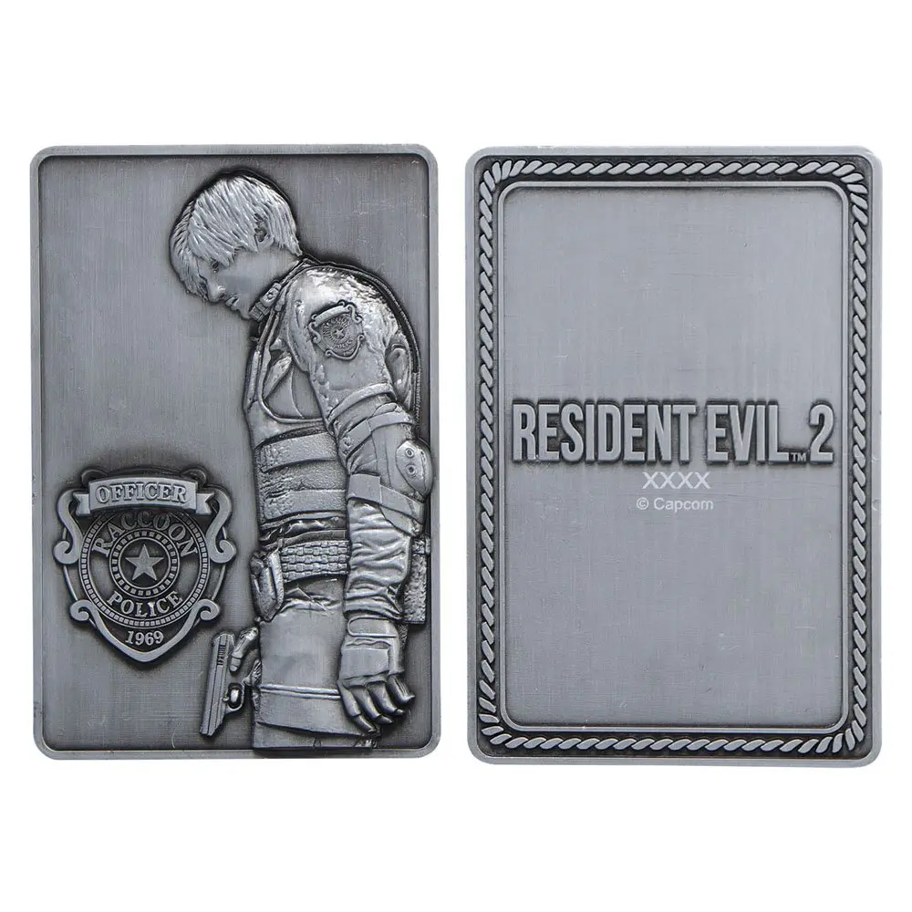 Sběratelská cihlička Resident Evil 2 Leon S. Kennedy Limited Edition fotografii produktu