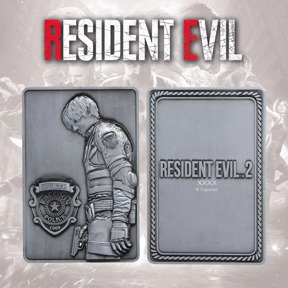 Sběratelská cihlička Resident Evil 2 Leon S. Kennedy Limited Edition fotografii produktu