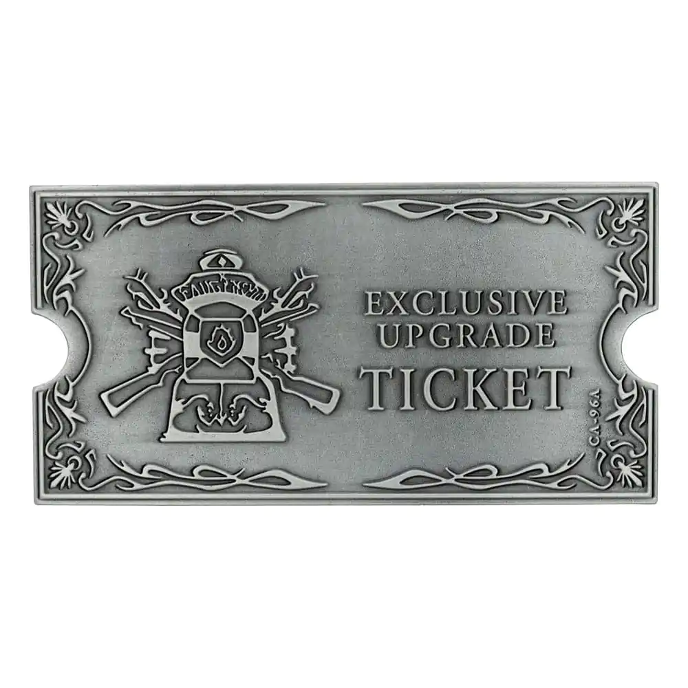 Resident Evil 4 Replica 1/1 Metal Exclusive Upgrade Ticket – replika fotografii produktu