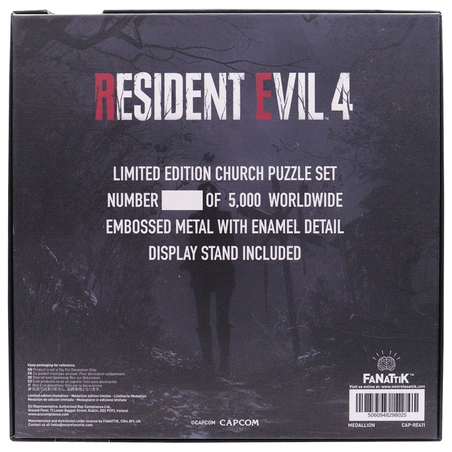 Resident Evil 4 Replika Církevní Puzzle Medailonek Sada fotografii produktu