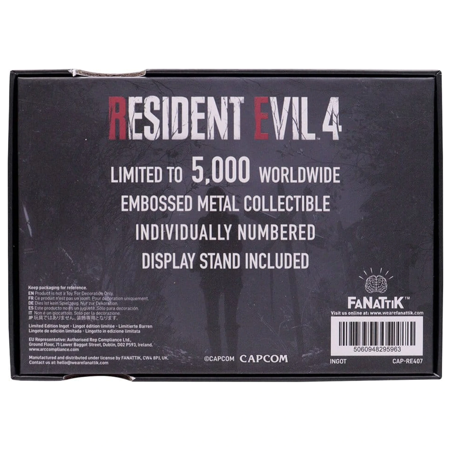Resident Evil 4 Replika Level 3 Keycards Limitovaná Edice fotografii produktu