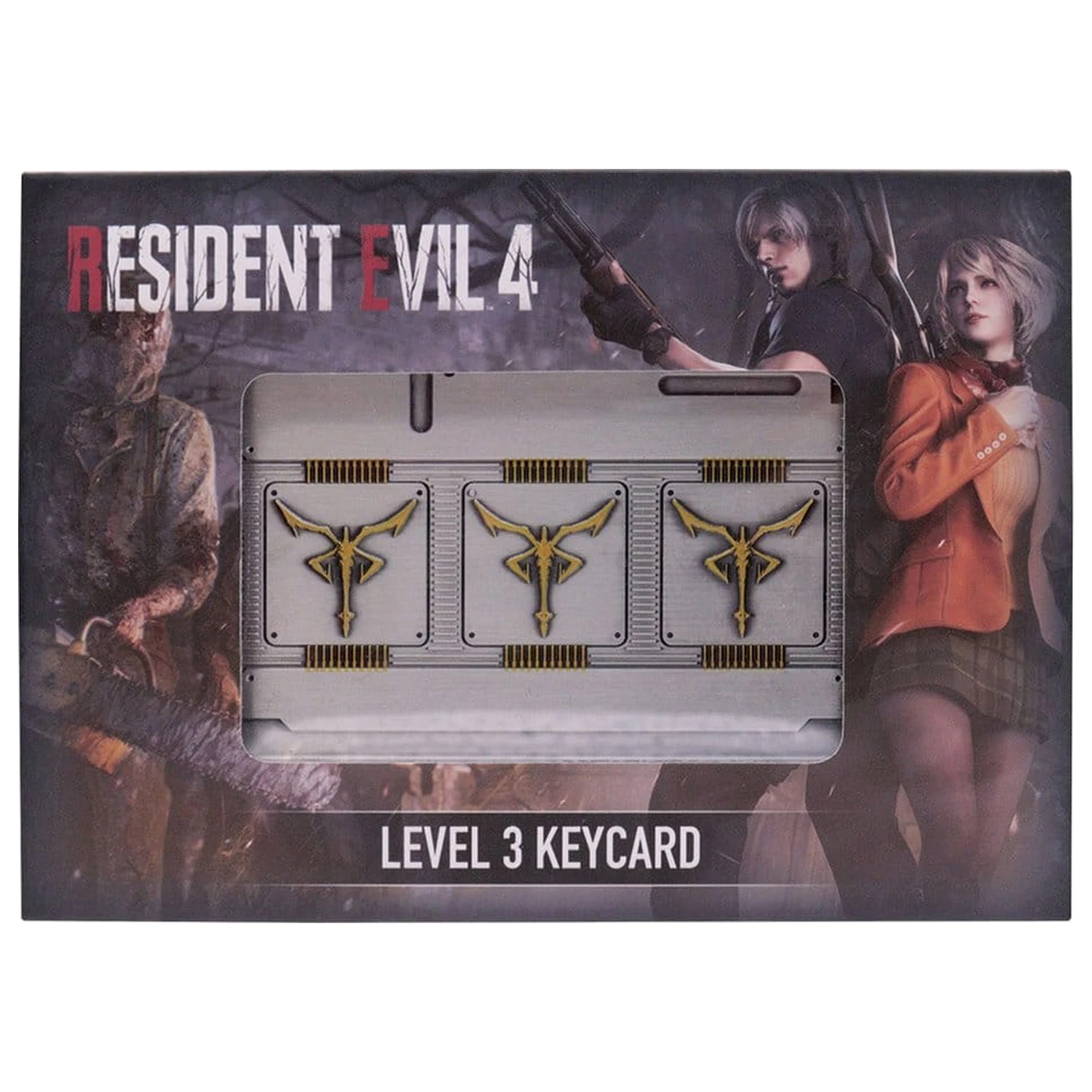 Resident Evil 4 Replika Level 3 Keycards Limitovaná Edice fotografii produktu