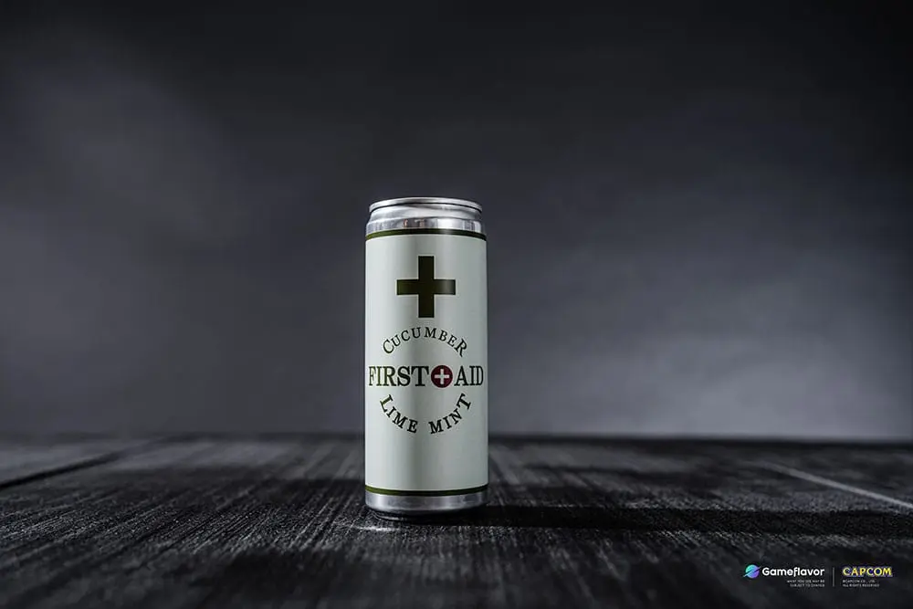 Resident Evil First Aid Drink Sběratelský Box fotografii produktu