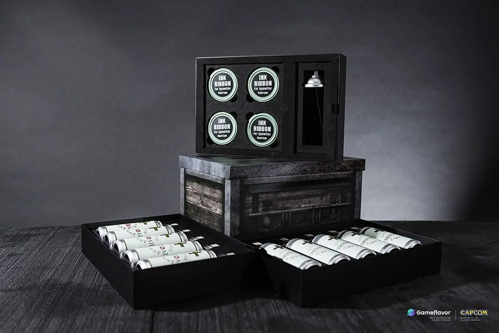 Resident Evil First Aid Drink Sběratelský Box fotografii produktu