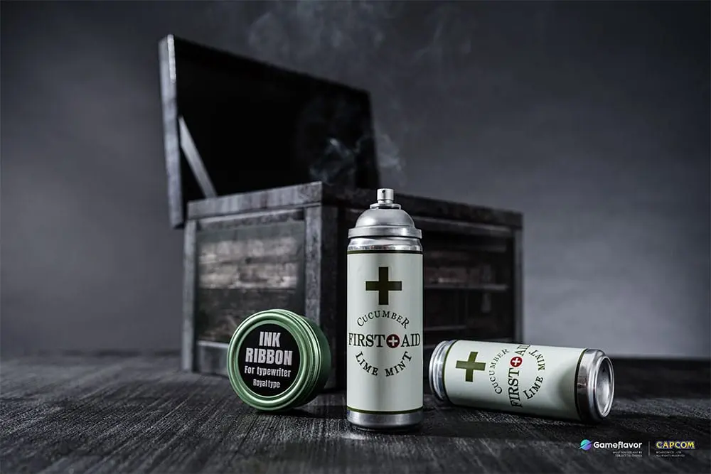 Resident Evil First Aid Drink Sběratelský Box fotografii produktu