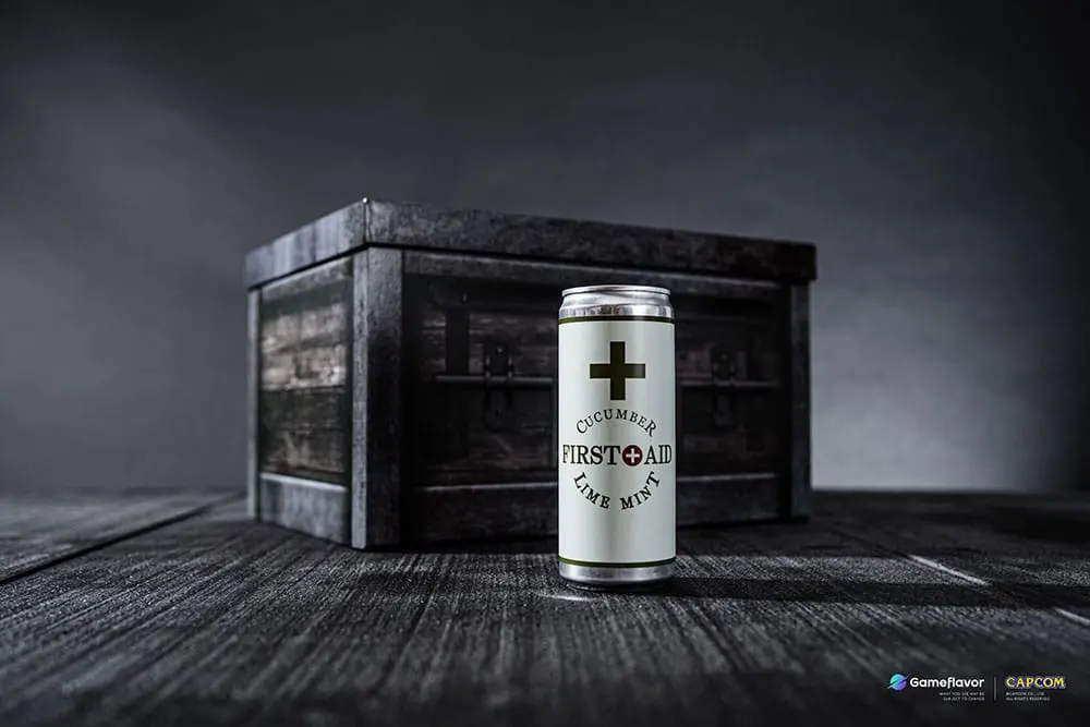 Resident Evil First Aid Drink Sběratelský Box fotografii produktu