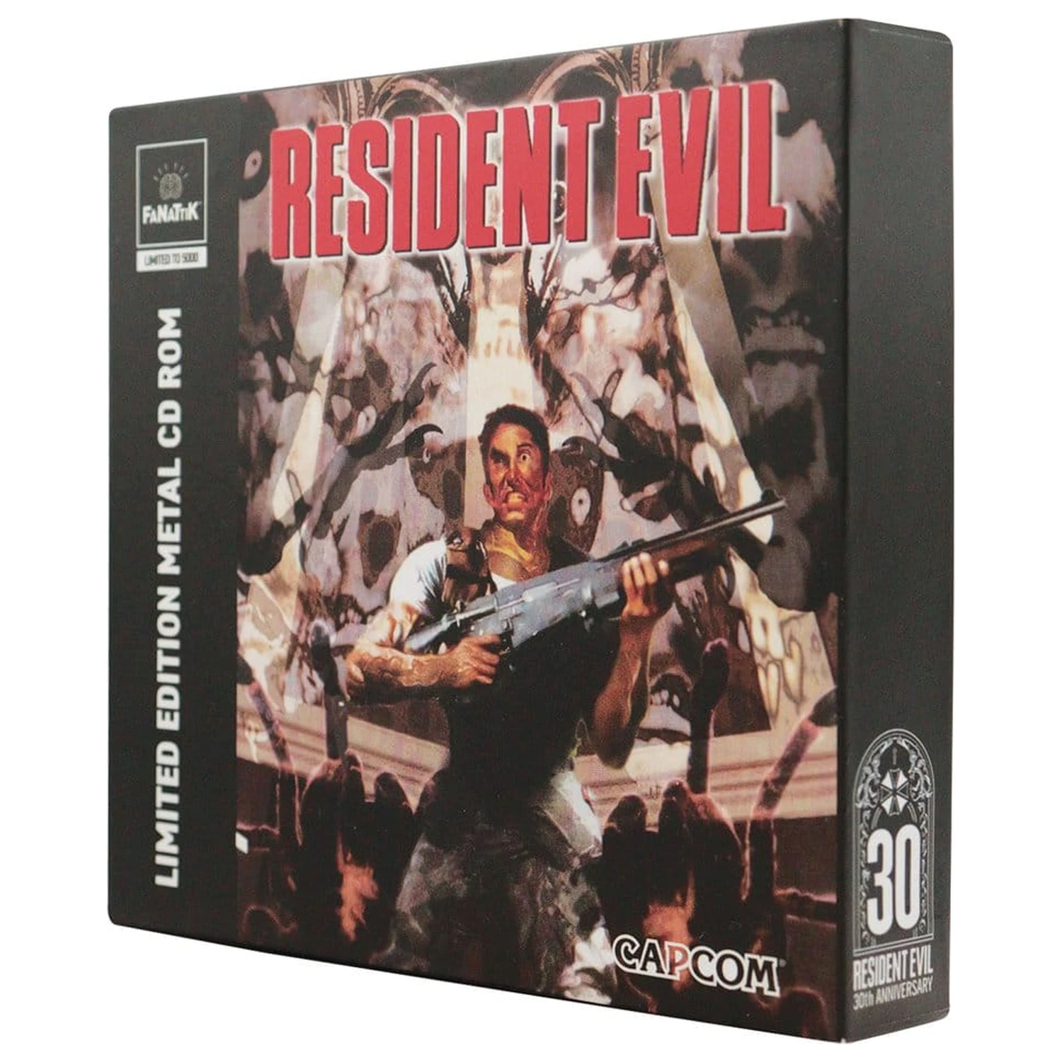 Resident Evil Replika CD-ROM 30th Anniversary Limitovaná Edice 11 cm fotografii produktu