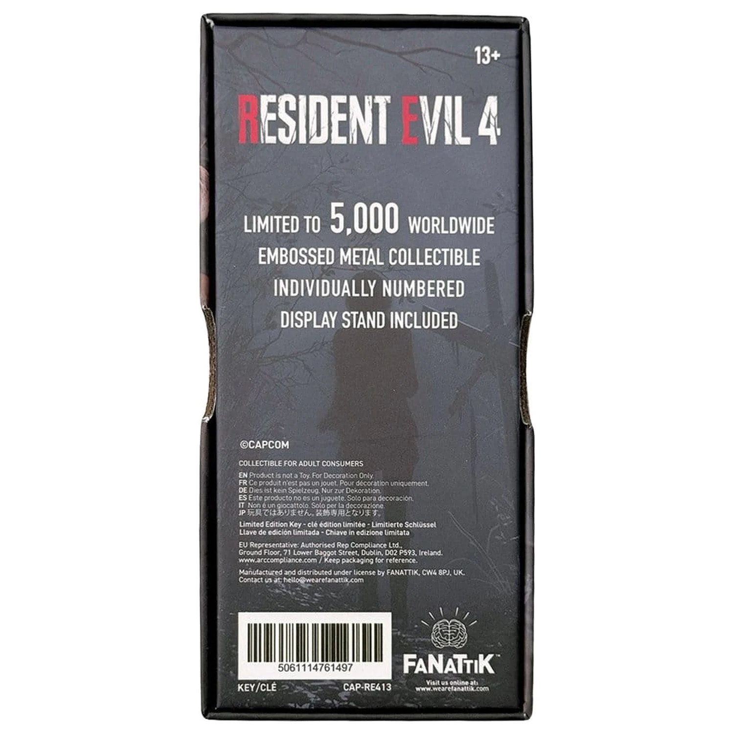 Resident Evil Replika klíče do žaláře Limitovaná edice 11 x 5 cm fotografii produktu