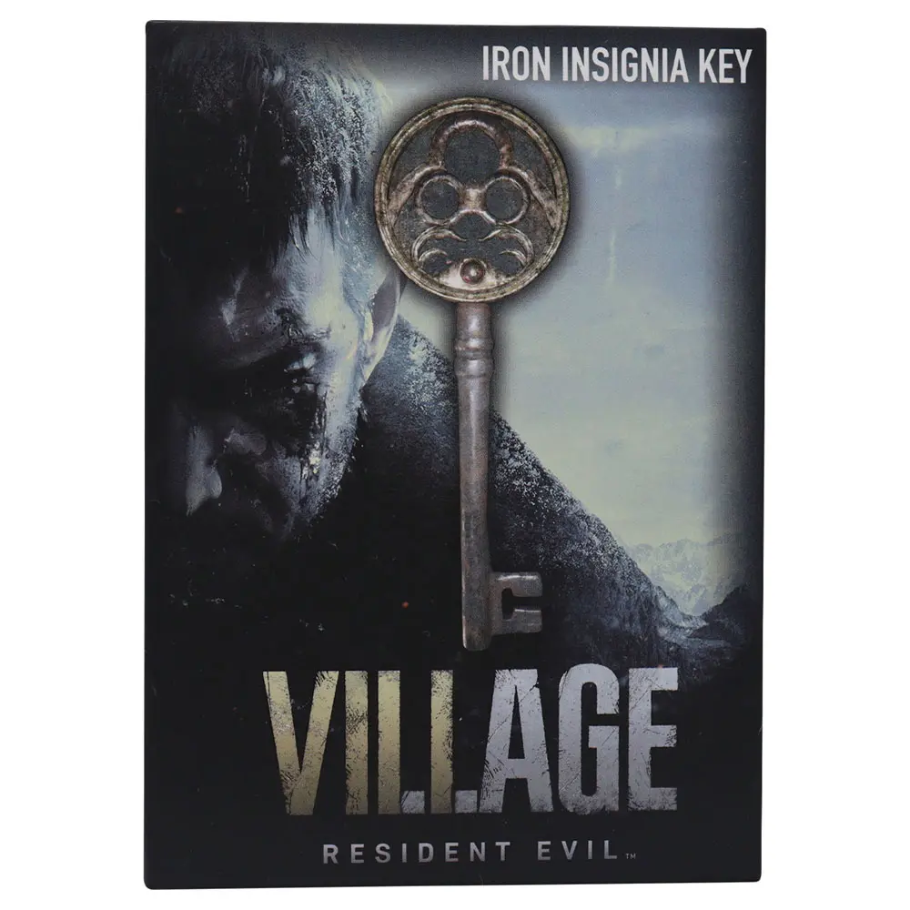 Resident Evil VIII Replica 1/1 Insignia klíč Limited Edition fotografii produktu