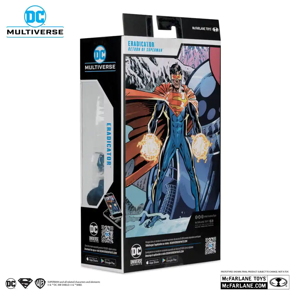 Return of Superman DC Multiverse Akční figurka Eradicator (Platinum Edition) 18 centimetrů fotografii produktu