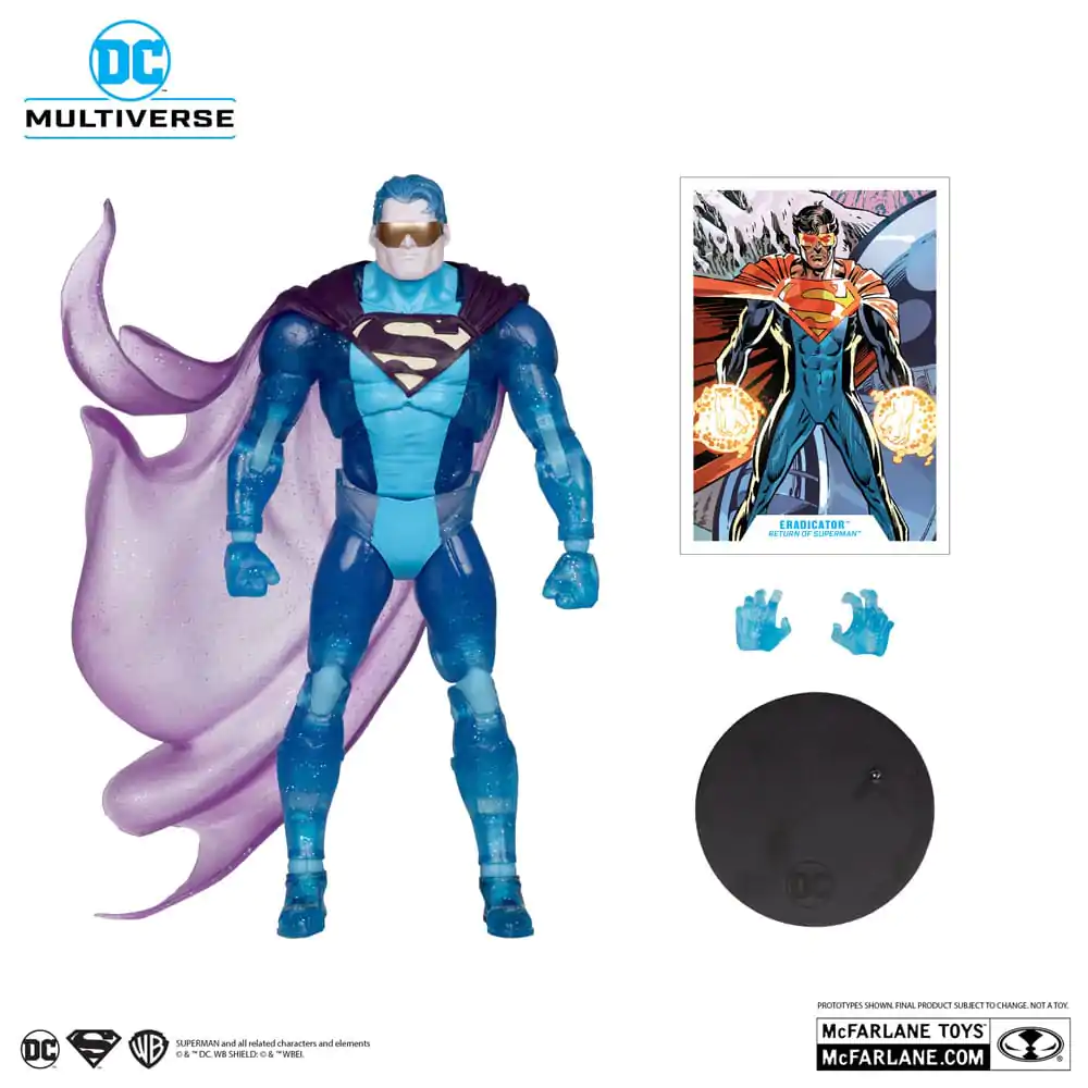 Return of Superman DC Multiverse Akční figurka Eradicator (Platinum Edition) 18 centimetrů fotografii produktu