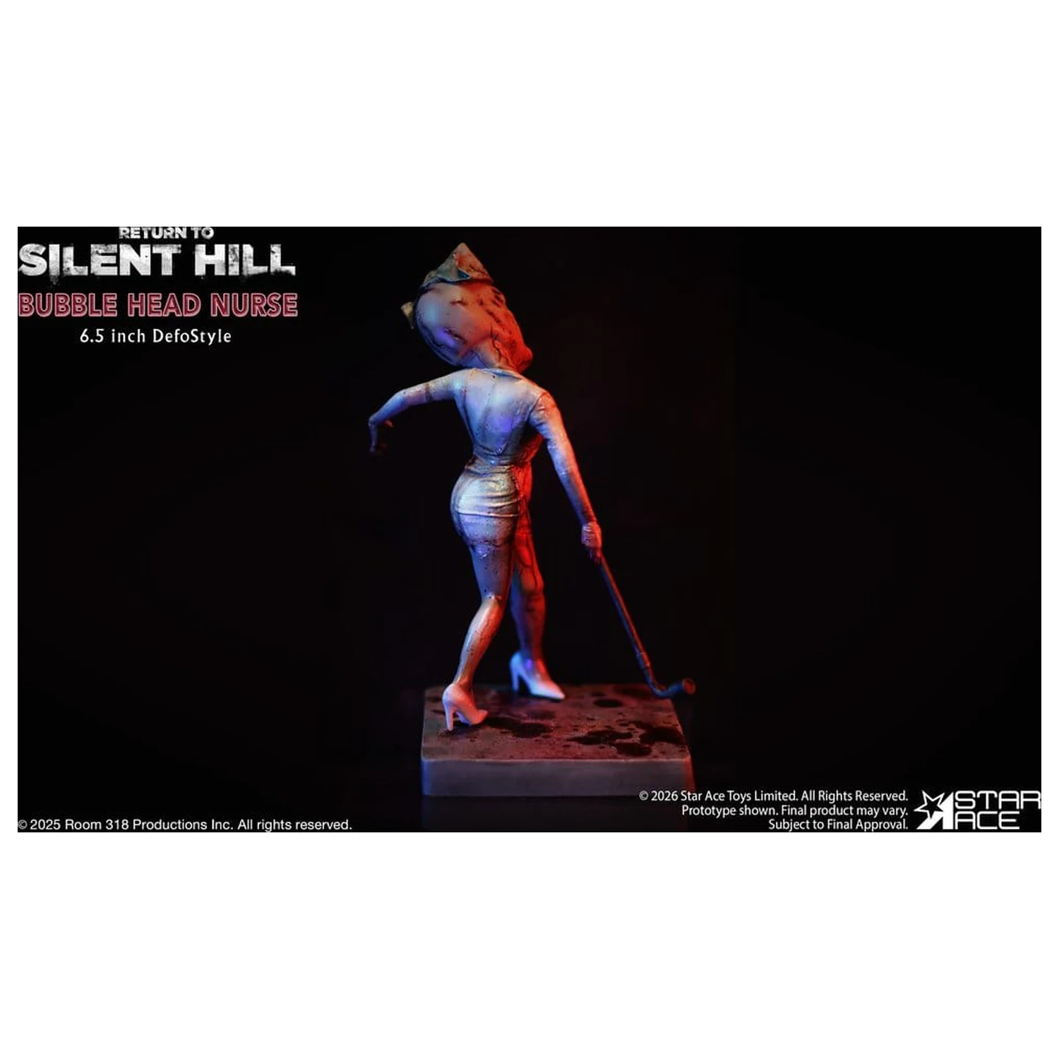 Return to Silent Hill (2026) DefoStyle Figurka Bubble Head Nurse 16.5 cm fotografii produktu